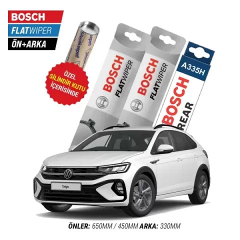 Vw Taigo Ön Arka Silecek (2022-2025) Bosch Aeroeco