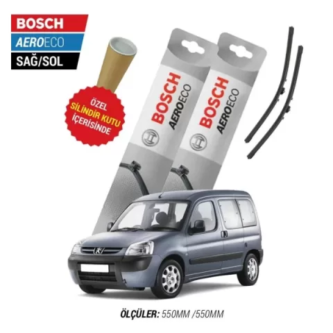 Peugeot Partner Muz Silecek (2002-2009) Bosch Aeroeco