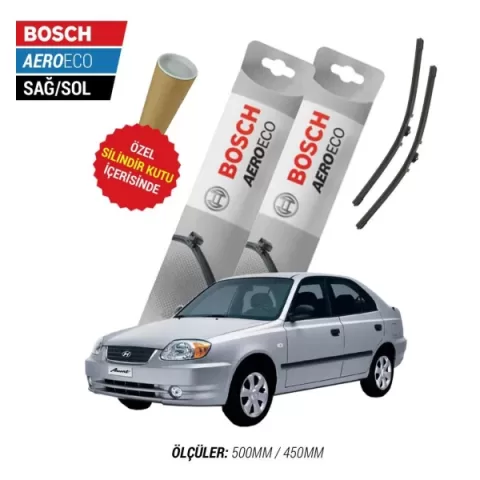 Hyundai Accent Silecek (2000-2005) Bosch Aeroeco