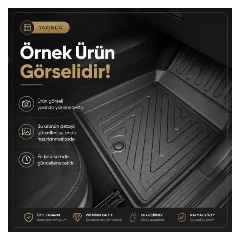 Renault Kango 2007-2012 Premium Havuzlu Oto Paspas | Panelvan | OTOGO