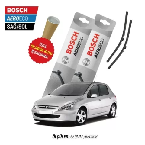 Peugeot 307 Muz Silecek (2001-2004) Bosch Aeroeco