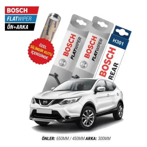 Nissan Qashqai Ön Arka Silecek (2014-2021) Bosch Aeroeco