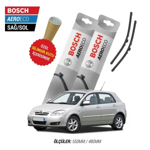 Toyota Corolla HB Silecek (2002-2006) Bosch Aeroeco