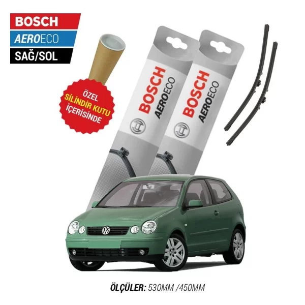 Vw Polo Muz Silecek (2003-2005) Bosch Aeroeco