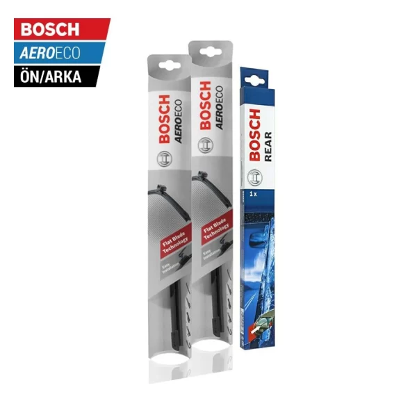 Vw Golf 4 Ön Arka Silecek (2003-2005) Bosch Aeroeco