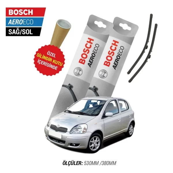 Toyota Yaris Muz Silecek (1998-2005) Bosch Aeroeco