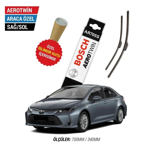 Toyota Corolla Silecek (2019-2025) Bosch Aerotwin AR705S