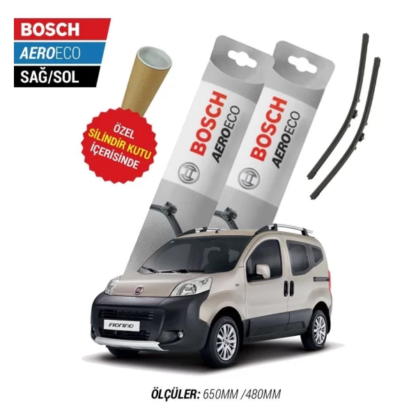 Fiat Fiorino Muz Silecek (2008-2024) Bosch Aeroeco