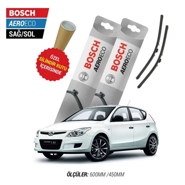 Hyundai i30 Muz Silecek (2007-2011) Bosch Aeroeco