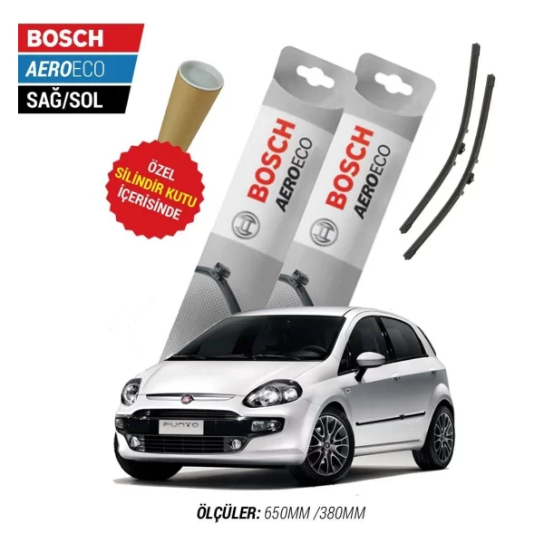 Fiat Punto Evo Muz Silecek (2009-2014) Bosch Aeroeco