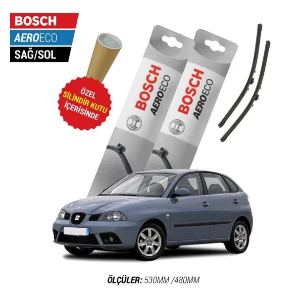 Seat İbiza Muz Silecek (2006-2009) Bosch Aeroeco