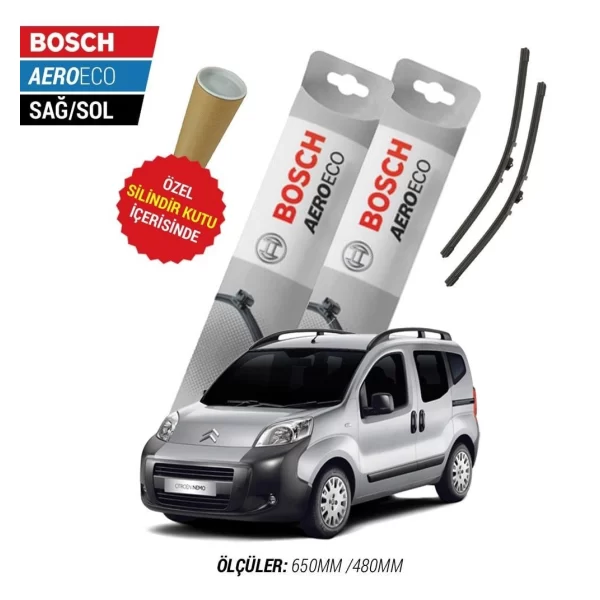 Citroen Nemo Muz Silecek (2008-2015) Bosch Aeroeco