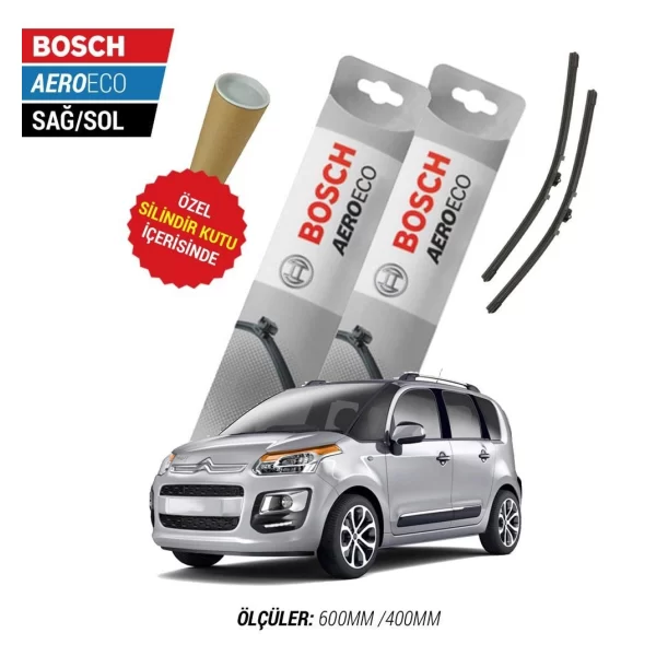 Citroen C3 Picasso Muz Silecek (2010-2014) Bosch Aeroeco