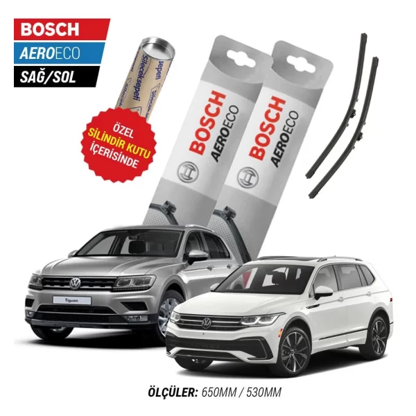 Vw Tiguan Silecek (2016-2023) Bosch Aeroeco