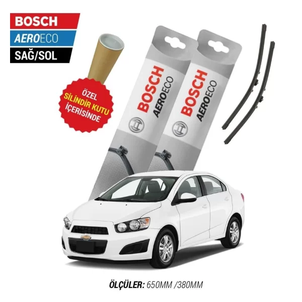 Chevrolet Aveo Sedan Muz Silecek (2011-2013) Bosch Aeroeco