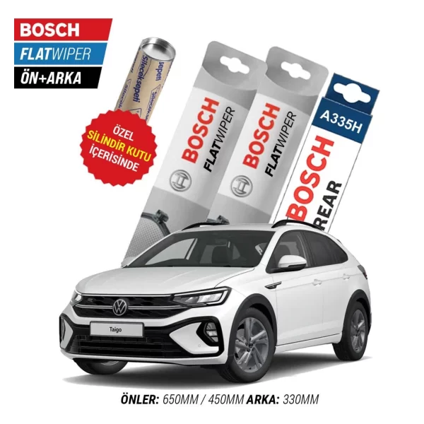 Vw Taigo Ön Arka Silecek (2022-2025) Bosch Aeroeco