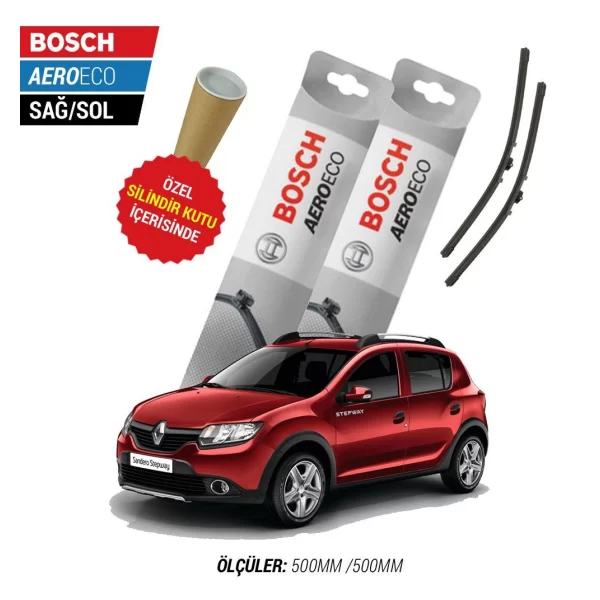 Dacia Sandero Muz Silecek (2008-2014) Bosch Aeroeco