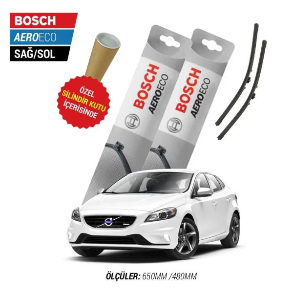 Volvo V40 Muz Silecek (2013-2019) Bosch Aeroeco