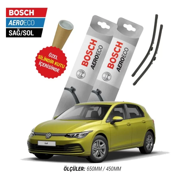 Vw Golf 8 / 8.5 Silecek 2021-2025 Bosch Aeroeco