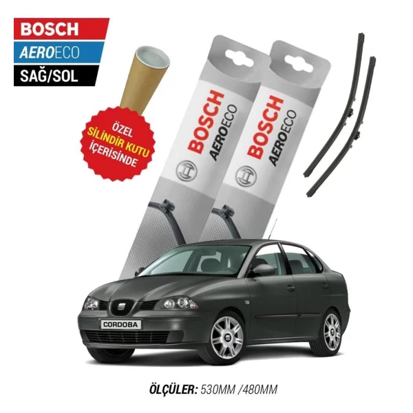 Seat Cordoba Muz Silecek (2006-2009) Bosch Aeroeco