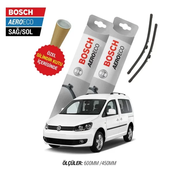 Vw Caddy Muz Silecek (2007-2017) Bosch Aeroeco