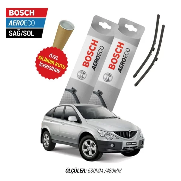 Ssangyong Actyon Muz Silecek (2007-2012) Bosch Aeroeco