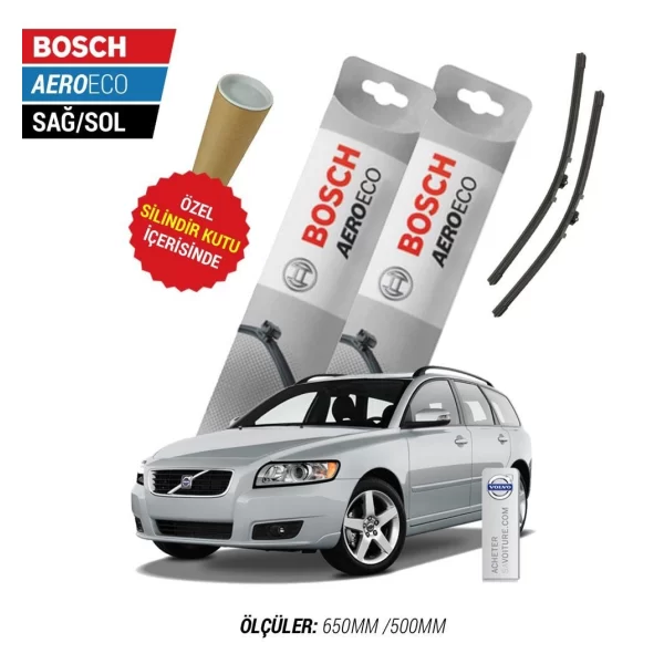 Volvo V50 Muz Silecek (2006-2012) Bosch Aeroeco