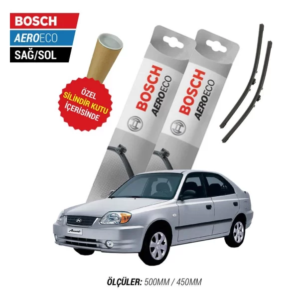 Hyundai Accent Silecek (2000-2005) Bosch Aeroeco