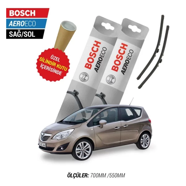 Opel Meriva Muz Silecek (2010-2013) Bosch Aeroeco