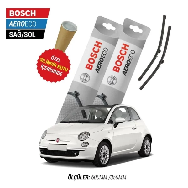 Fiat 500 Muz Silecek (2009-2014) Bosch Aeroeco