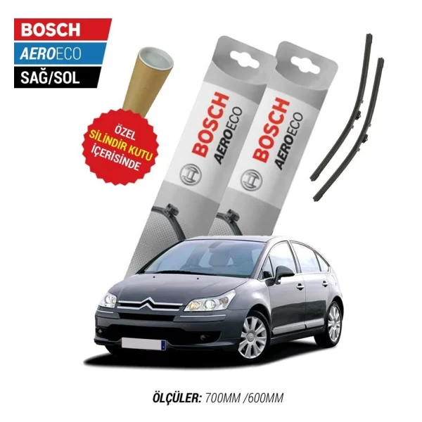 Citroen C4 Muz Silecek (2005-2009) Bosch Aeroeco