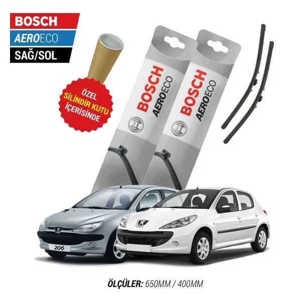 Peugeot 206 Silecek (2000-2014) Bosch Aeroeco