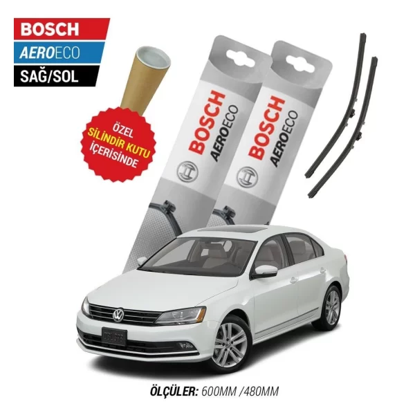 Vw Jetta Muz Silecek (2011-2019) Bosch Aeroeco