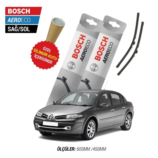 Renault Megane 2 Muz Silecek (2006-2009) Bosch Aeroeco