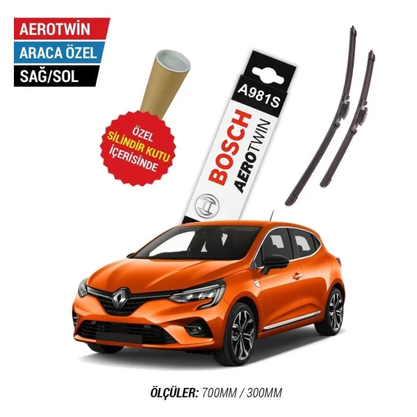 Renault Clio 5 Silecek (2020-2025) Bosch Aerotwin A981S