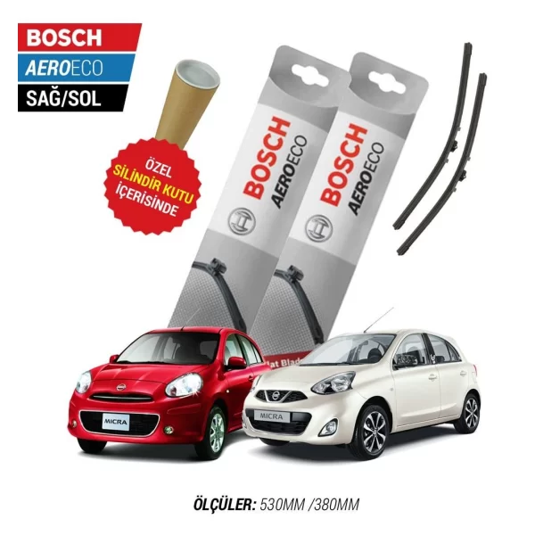 Nissan Micra Muz Silecek (2011-2018) Bosch Aeroeco