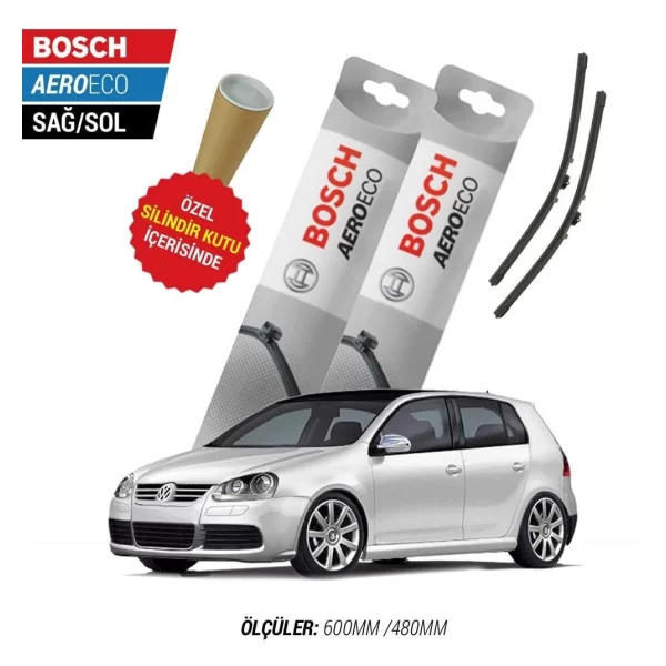 Vw Golf 5 Muz Silecek (2006-2009) Bosch Aeroeco