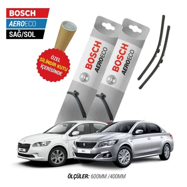 Peugeot 301 Muz Silecek (2012-2020) Bosch Aeroeco