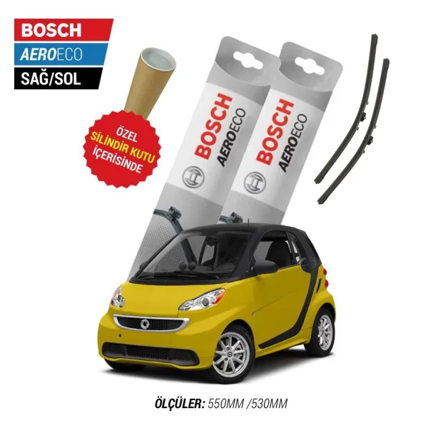 Smart Fortwo Muz Silecek (2008-2014) Bosch Aeroeco