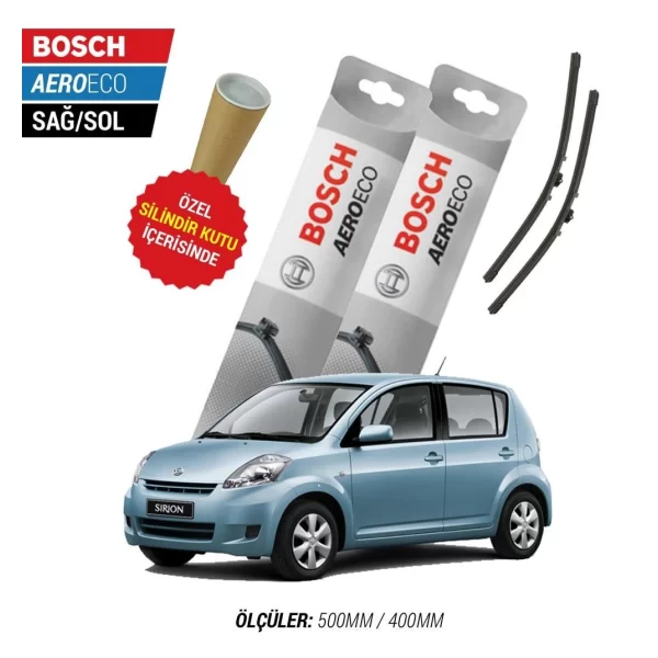Daihatsu Sirion Silecek (2005-2009) Bosch Aeroeco