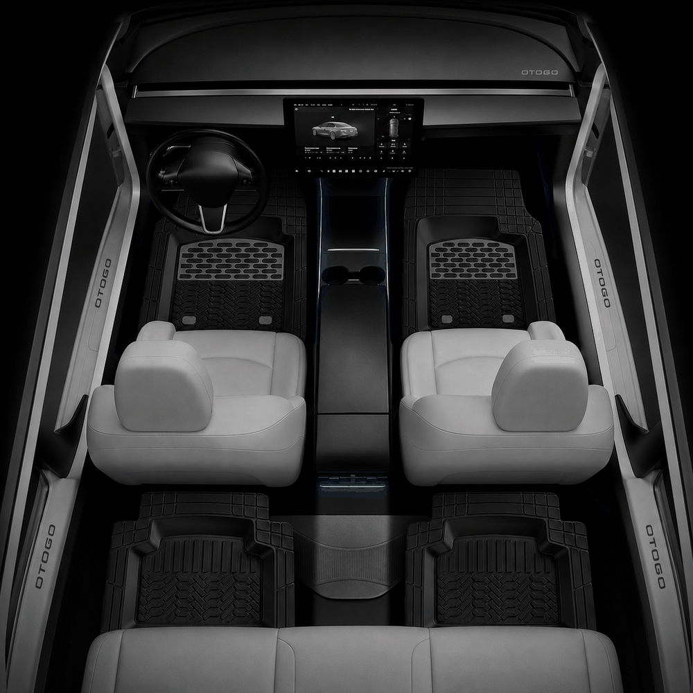 Fiat Egea 2015 Sonrası 4D Havuzlu Paspas Karbon Gri ek görsel 2