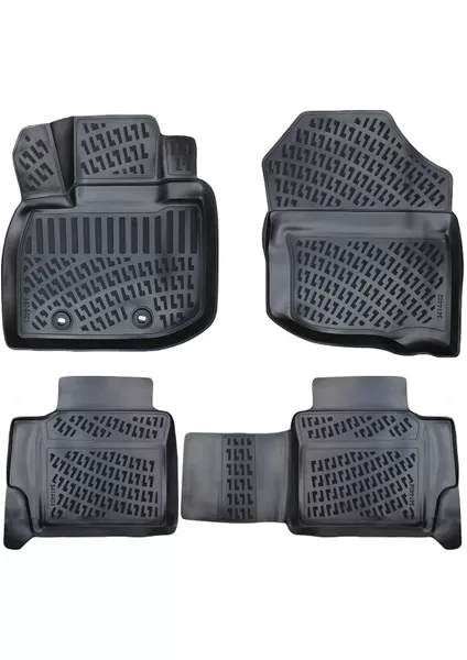 Rizline Honda City 2009-2013 4D Havuzlu Paspas