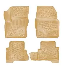 Rizline Ford C-Max 2003-2010 4D Havuzlu Paspas Bej