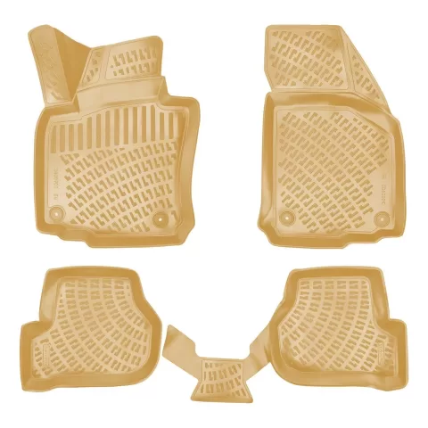 Rizline Seat Toledo 2004-2009 4D Havuzlu Paspas Bej