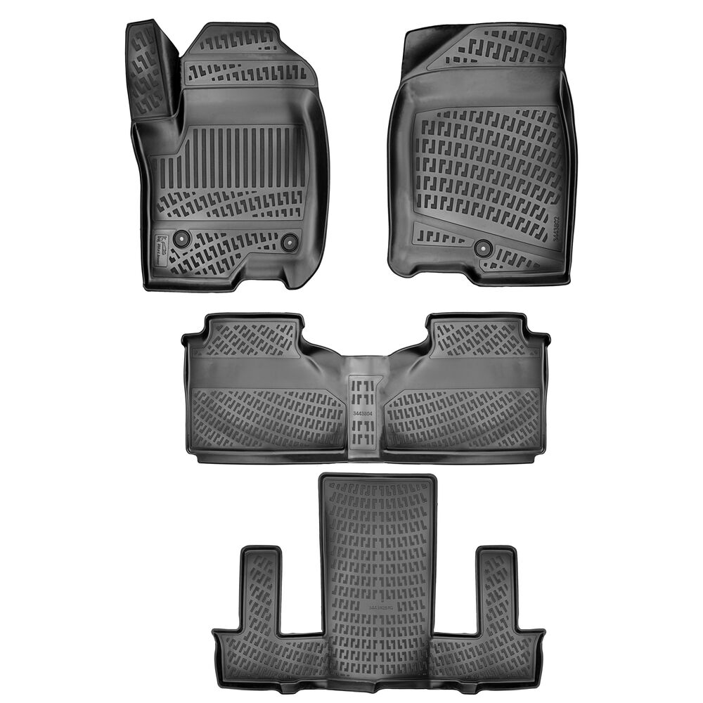 Rizline GMC Denali Yukon Bucket Seating 7 Koltuklu 2021 Sonrası 4D Havuzlu Paspas
