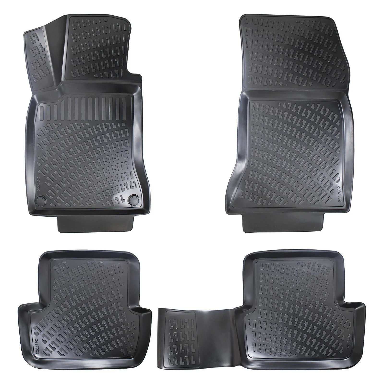 Rizline Mercedes-Benz CLA 2013-2019 4D Havuzlu Paspas