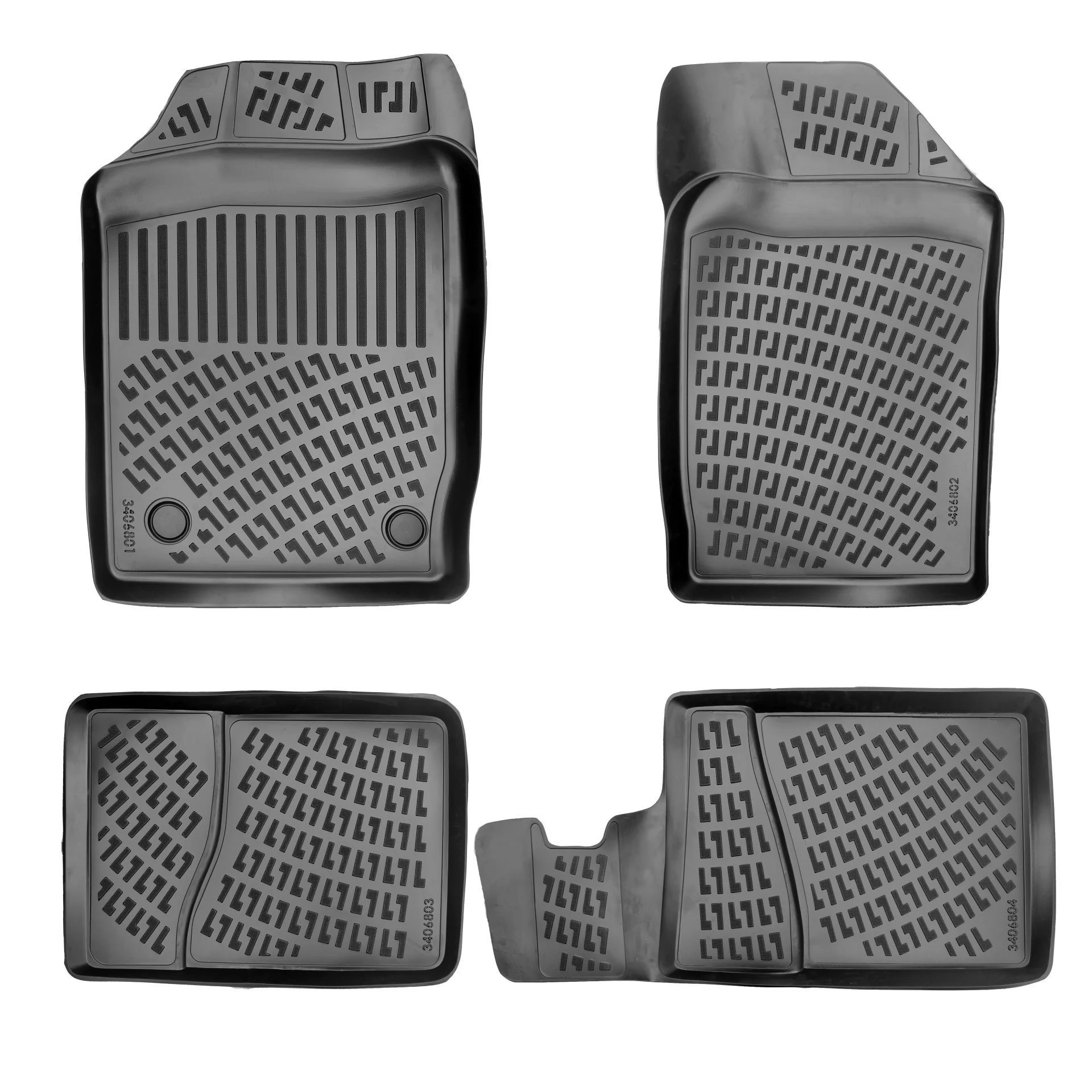 Rizline Renault Clio 2 1998-2005 4D Havuzlu Paspas