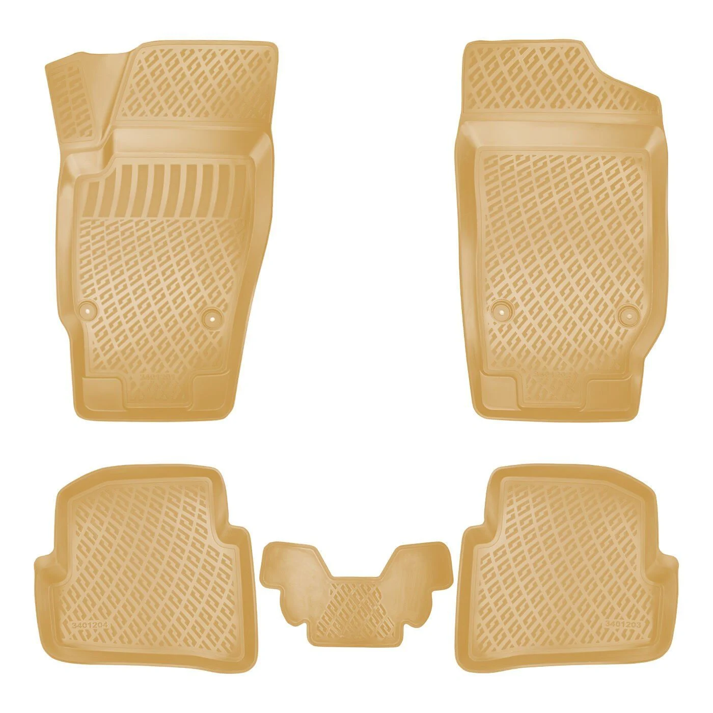 Rizline Seat Cordoba 2002-2008 4D Havuzlu Paspas Bej