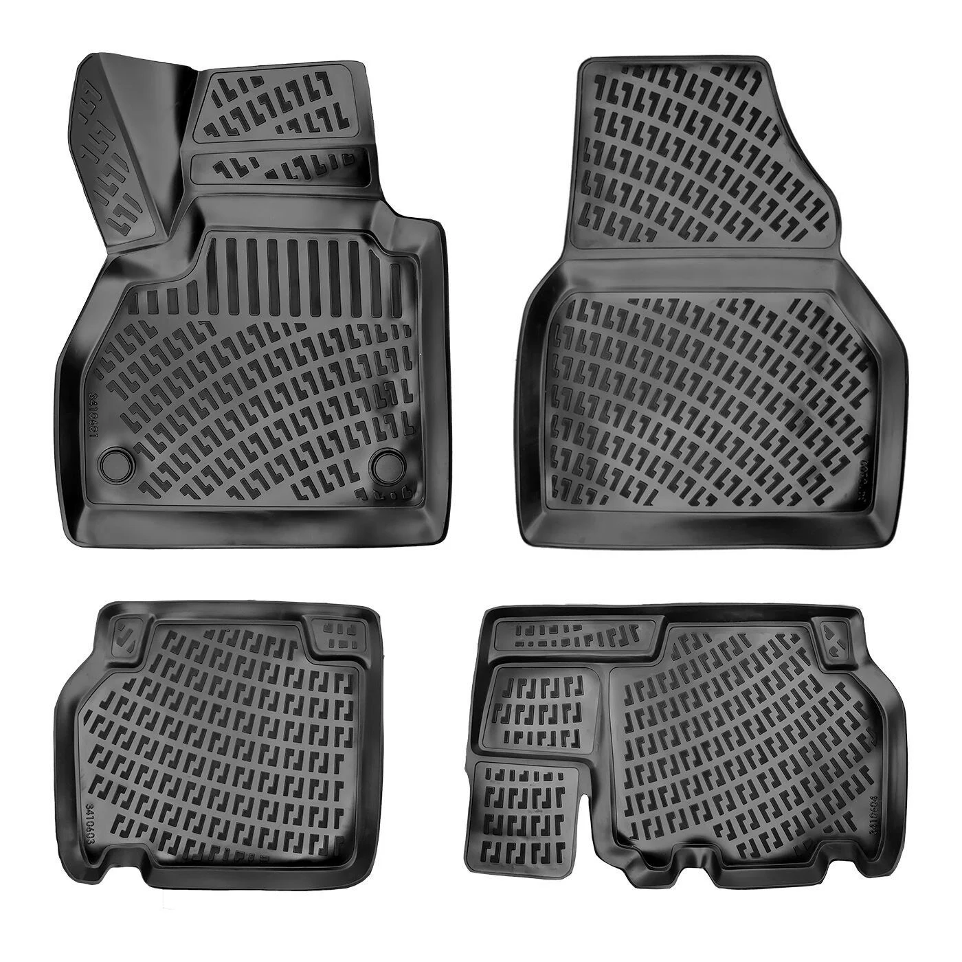 Rizline Renault Kangoo 2007-2011 4D Havuzlu Paspas | Combi