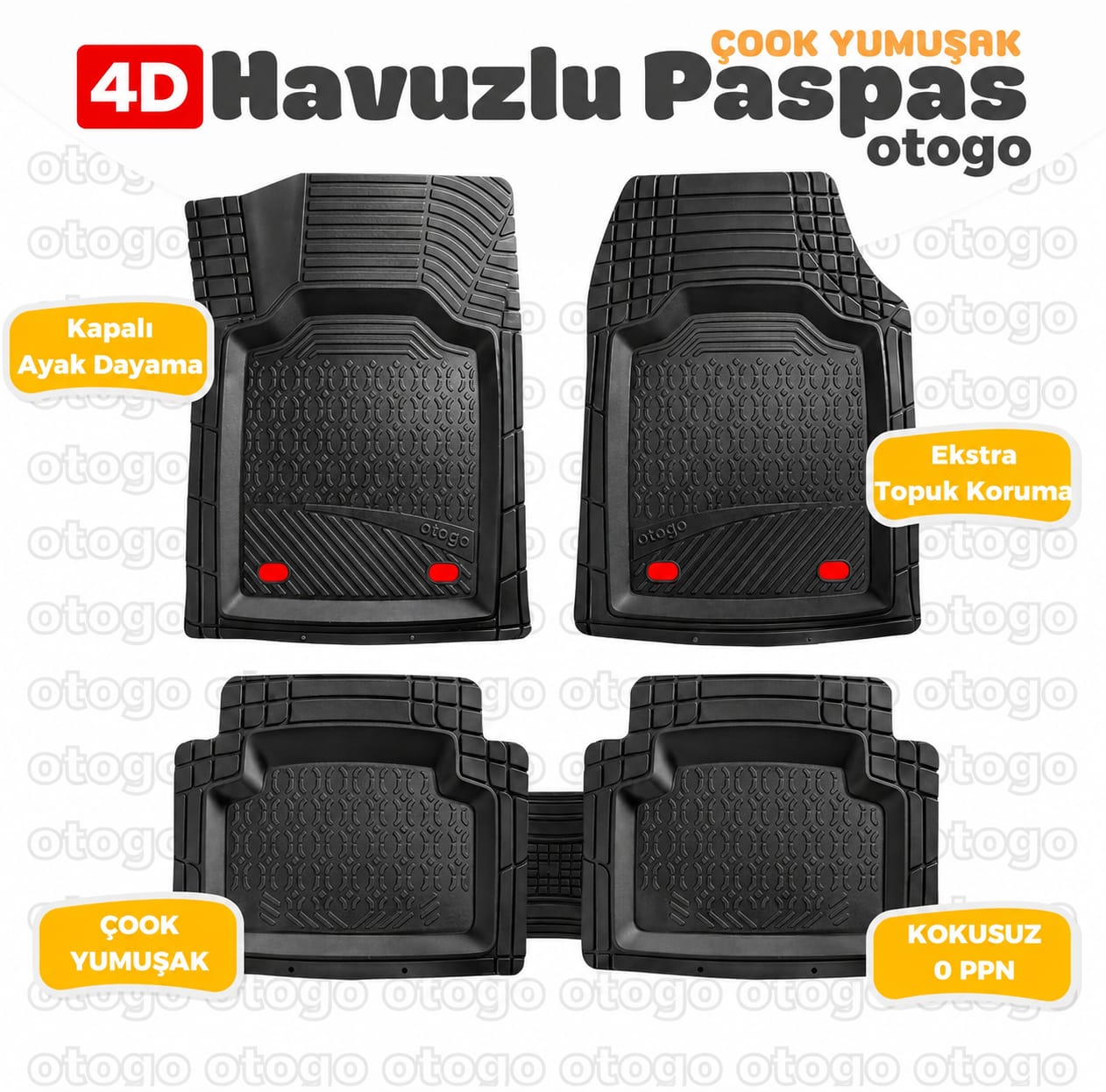 Volkswagen Tayron 2024 Sonrası Paspas Maximum Siyah